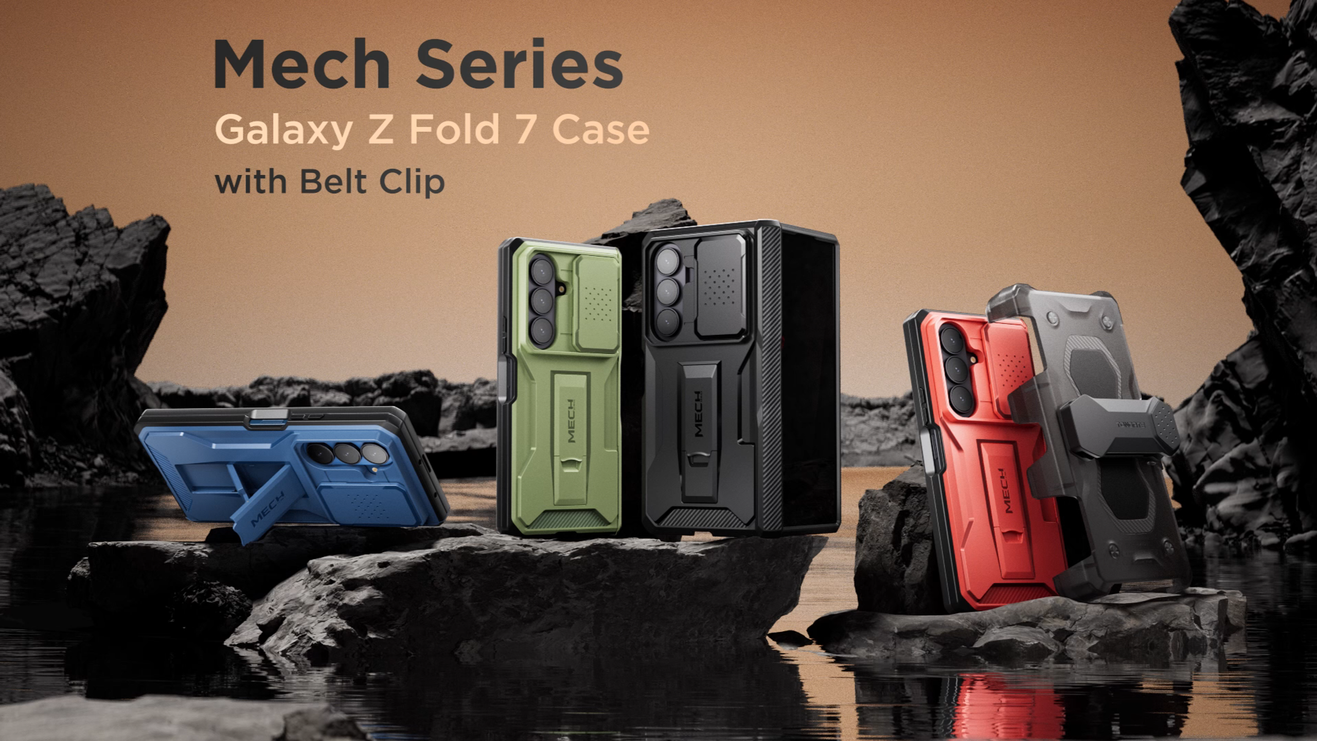 Amazon.com: TONGATE for Z Fold 7 Case with Stylus & Pen Holder